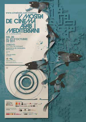 Cartell V Mostra de Cinema Àrab i Mediterrani de Catalunya 2011